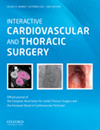 Interactive Cardiovascular and Thoracic Surgery雜志封面